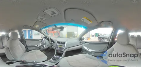 2012 Hyundai Accent Gls из США, поврежденный, VIN KMHCT4AE4CU040774